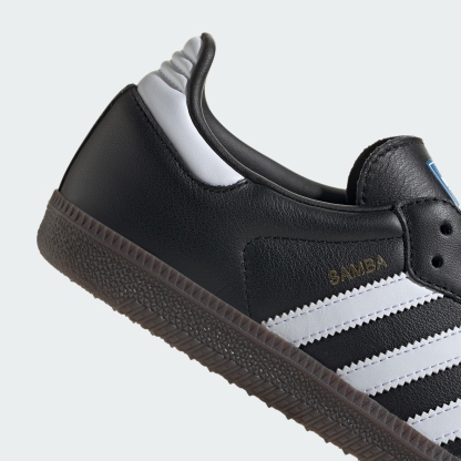 adidas Samba OG Shoes - Core Black / Cloud White / Gum (IG9031) - View 8