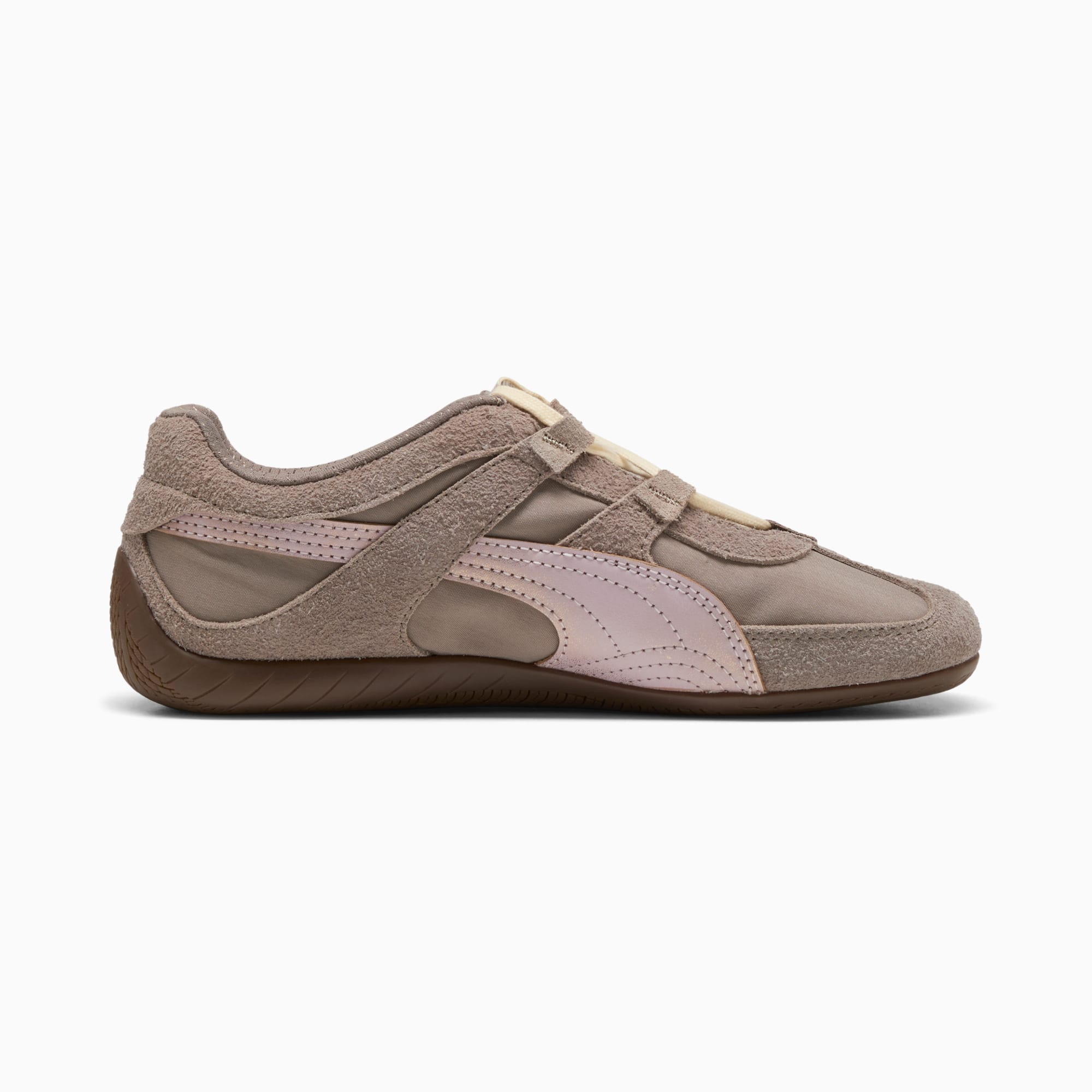 Speedcat Go Brushed Luxe Women's Sneakers - Mouse Gray-Powder Pink - 5