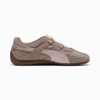 Speedcat Go Brushed Luxe Women's Sneakers - Mouse Gray-Powder Pink - 5