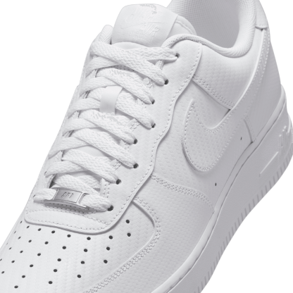 Nike Air Force 1 07 TWT - White/White - Image 7