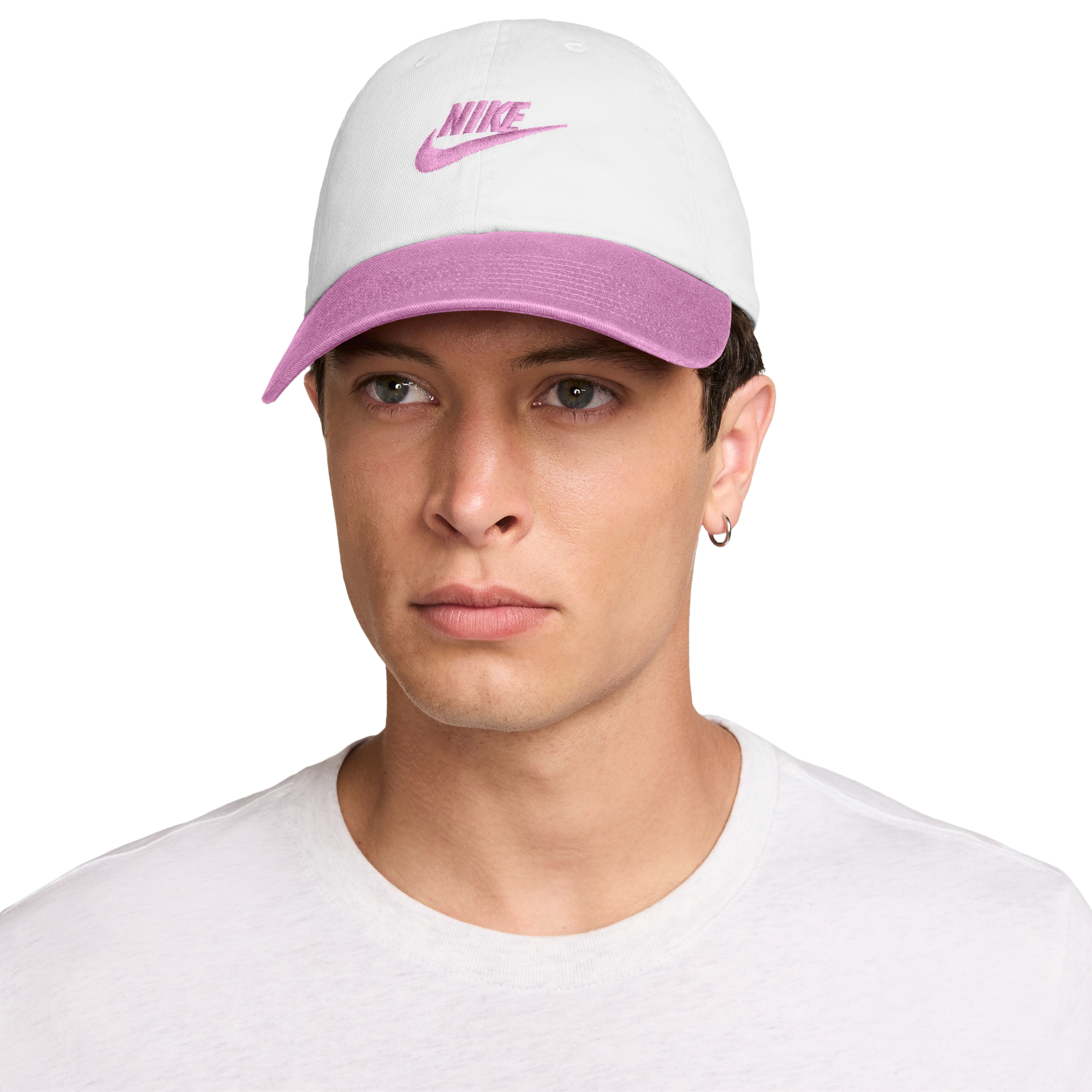 Nike Club H86 Adjustable Cap - White/Pink - Image 1