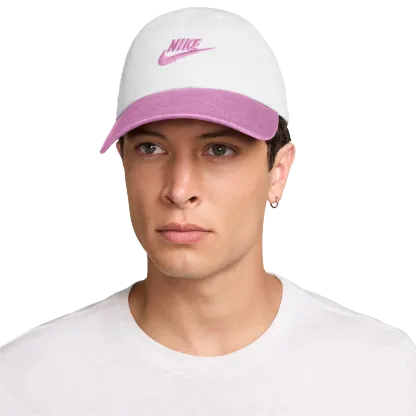 Nike Club H86 Adjustable Cap - White/Pink - Image 1