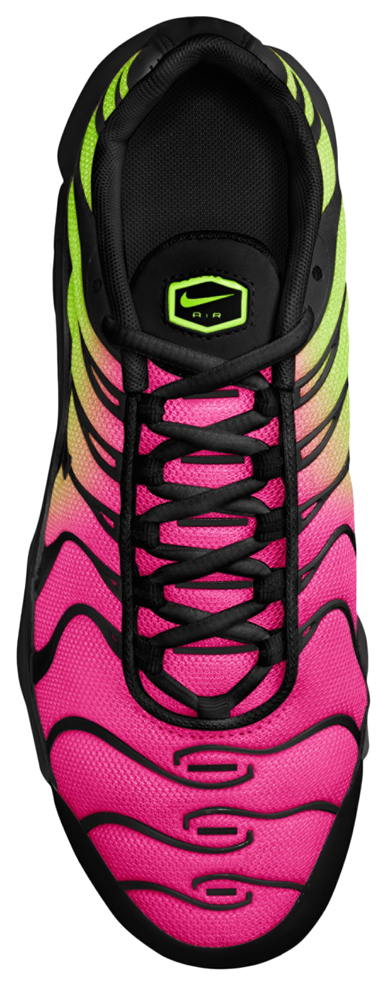 Nike Air Max Plus 童款 - Black/Black/Hyper Pink - Image 3