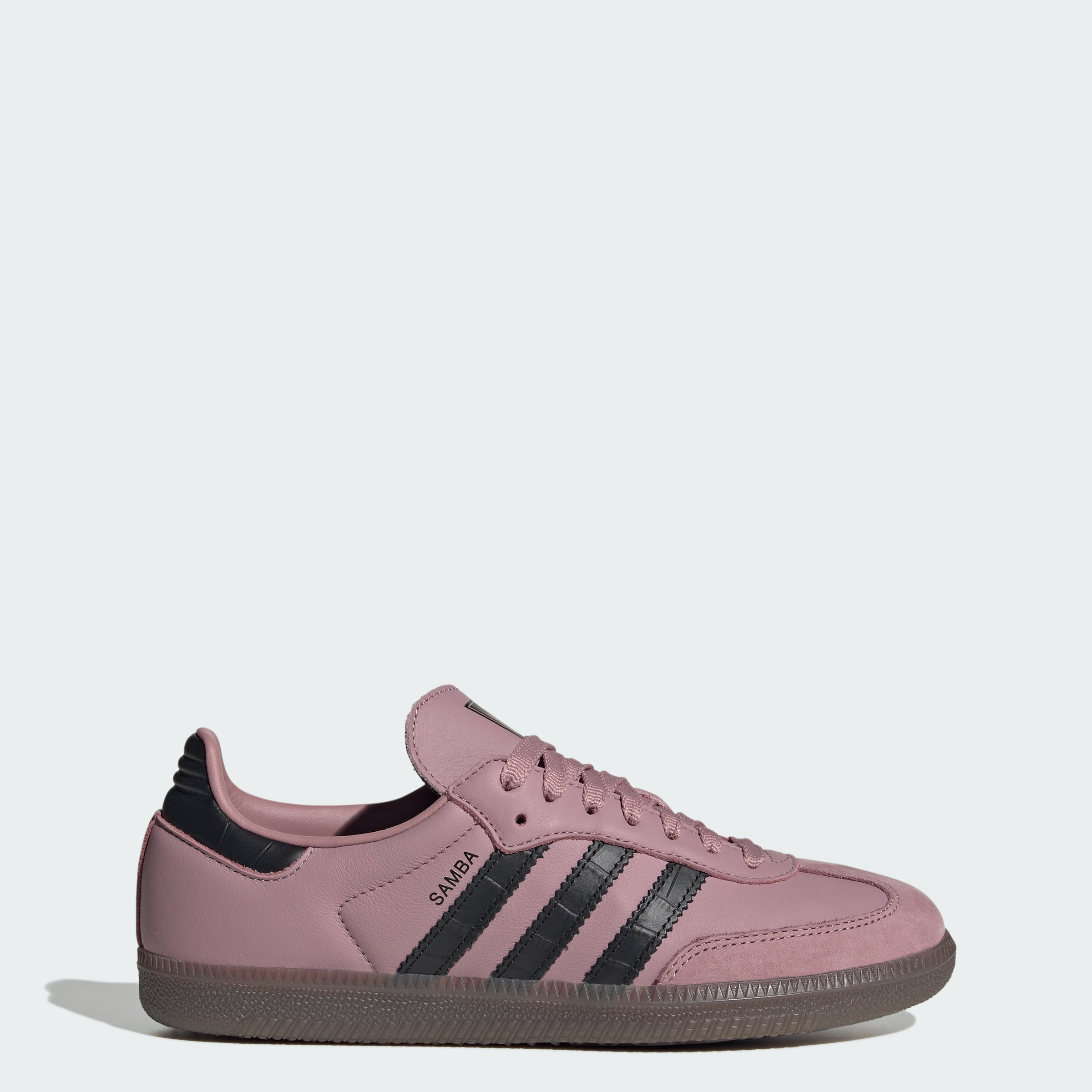 adidas SAMBA OG SHOES - Magic Mauve / Core Black / Gum - View 1