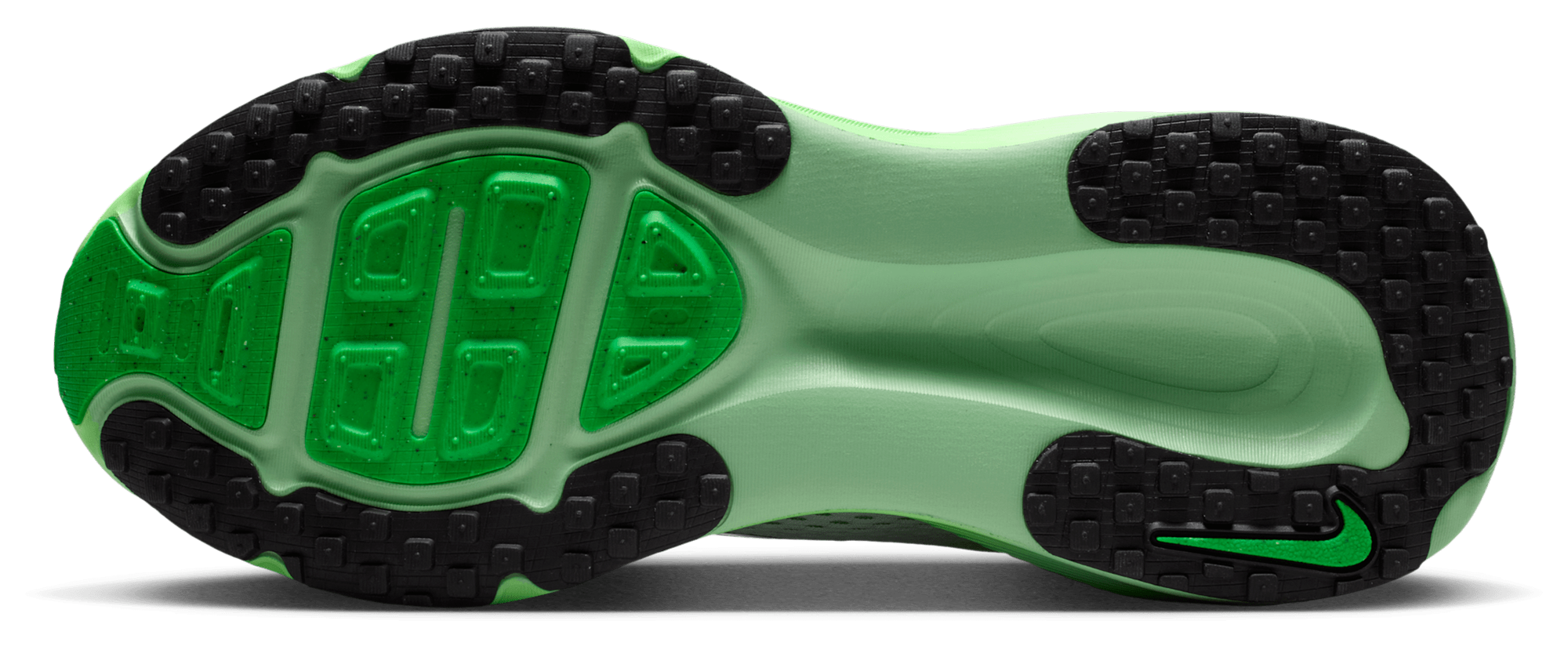 Nike Vomero 18 - White/Mtlc Silver/Illusion Green - Image 5