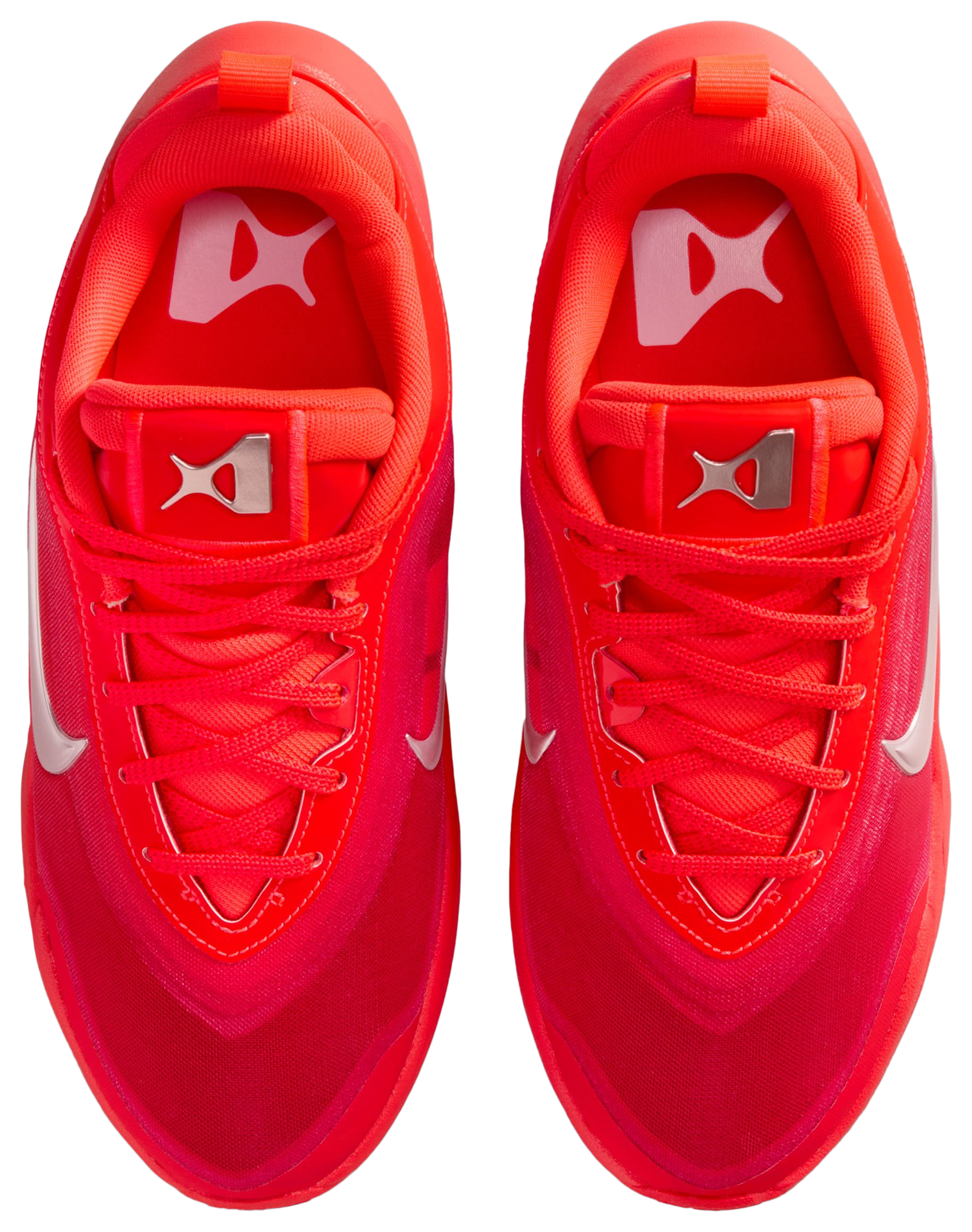 Nike A'One 童款 - Bright Crimson/Pearl Pink/University Red - Image 4