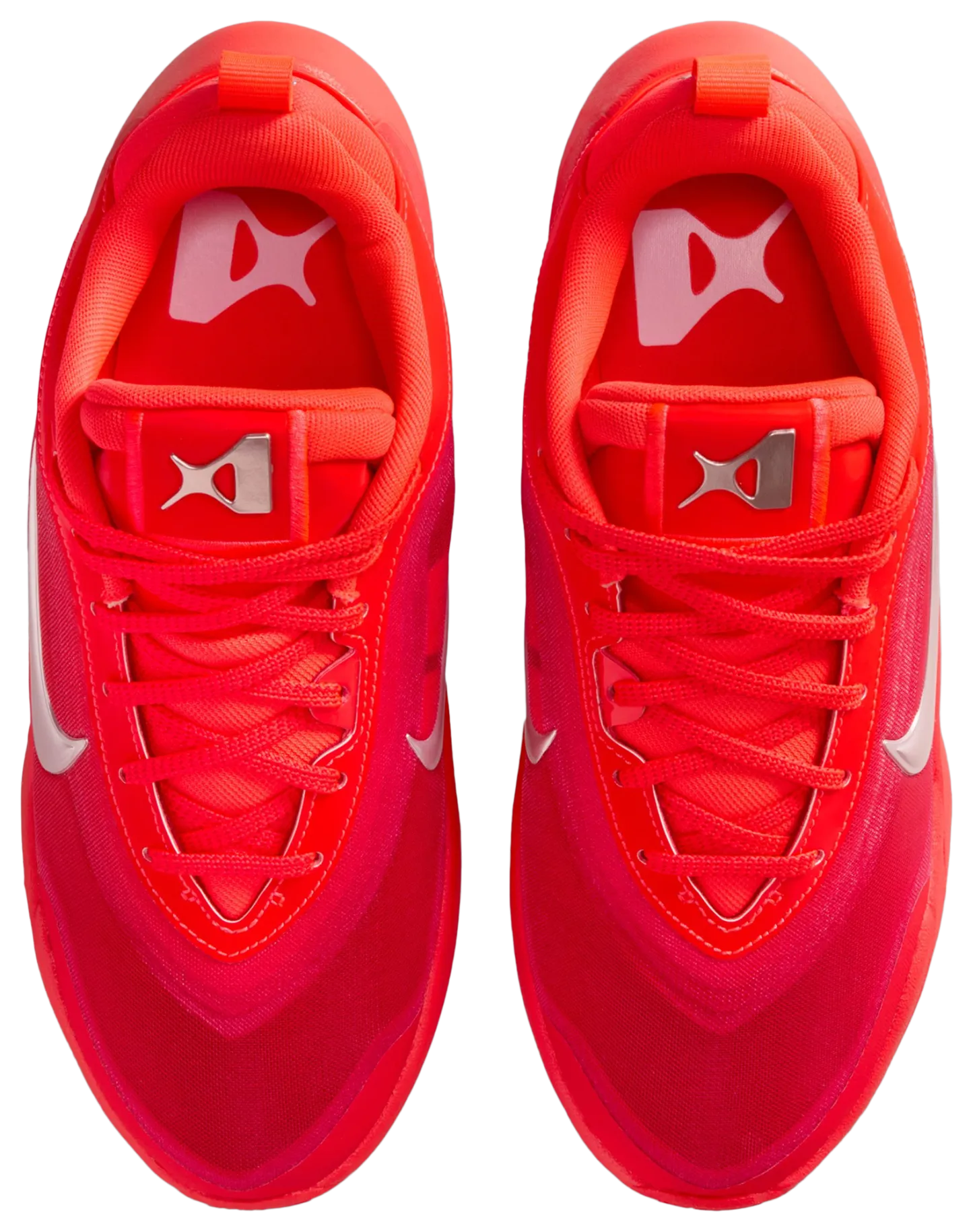 Nike A'One 童款 - Bright Crimson/Pearl Pink/University Red - Image 4