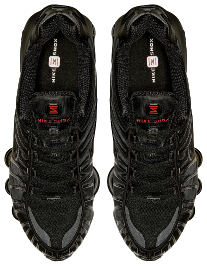Nike Shox TL - Orange/Black/Black - Image 4