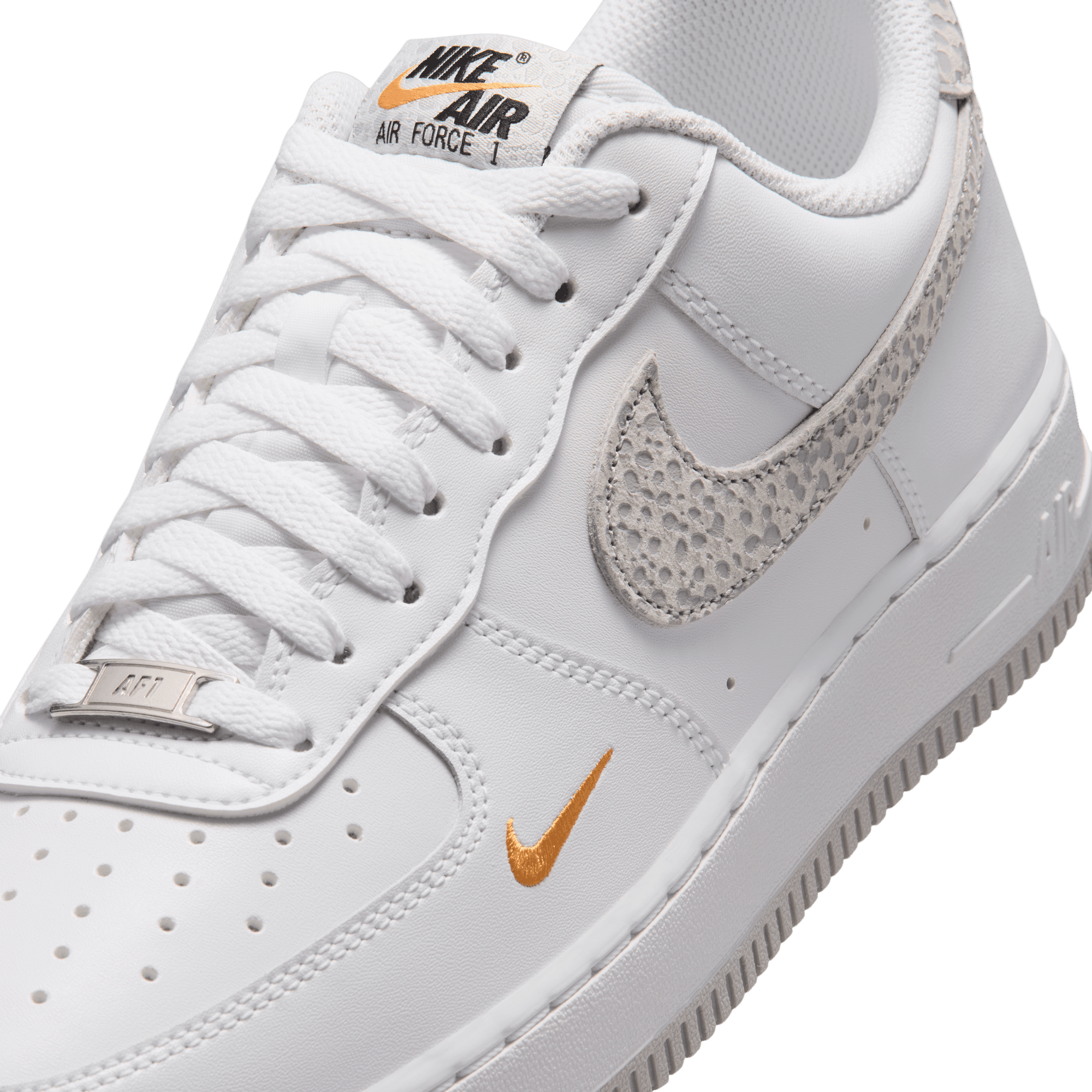 Nike Air Force 1 Low LE - Black/White/Gray - Image 7