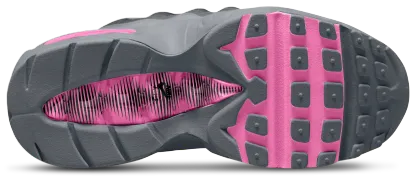 Nike Air Max 95 童款 - Playful Pink/Cool Gray/Black - Image 4
