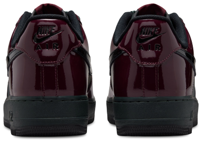 Nike Air Force 1 Low LE - Black/Brown/Red - Image 3