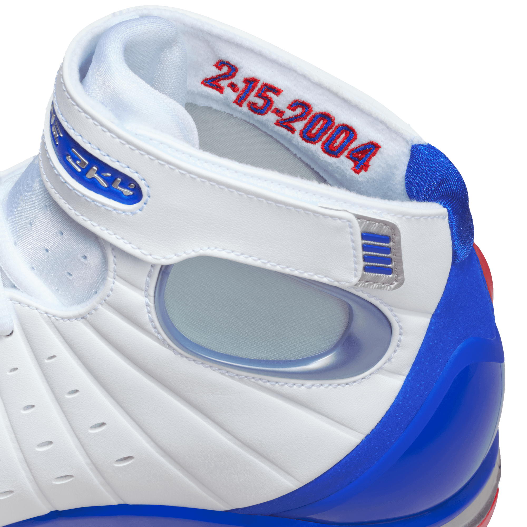 Nike Air Zoom Huarache 2K4 All Star - Varsity Red/White/Varsity Blue - Image 9