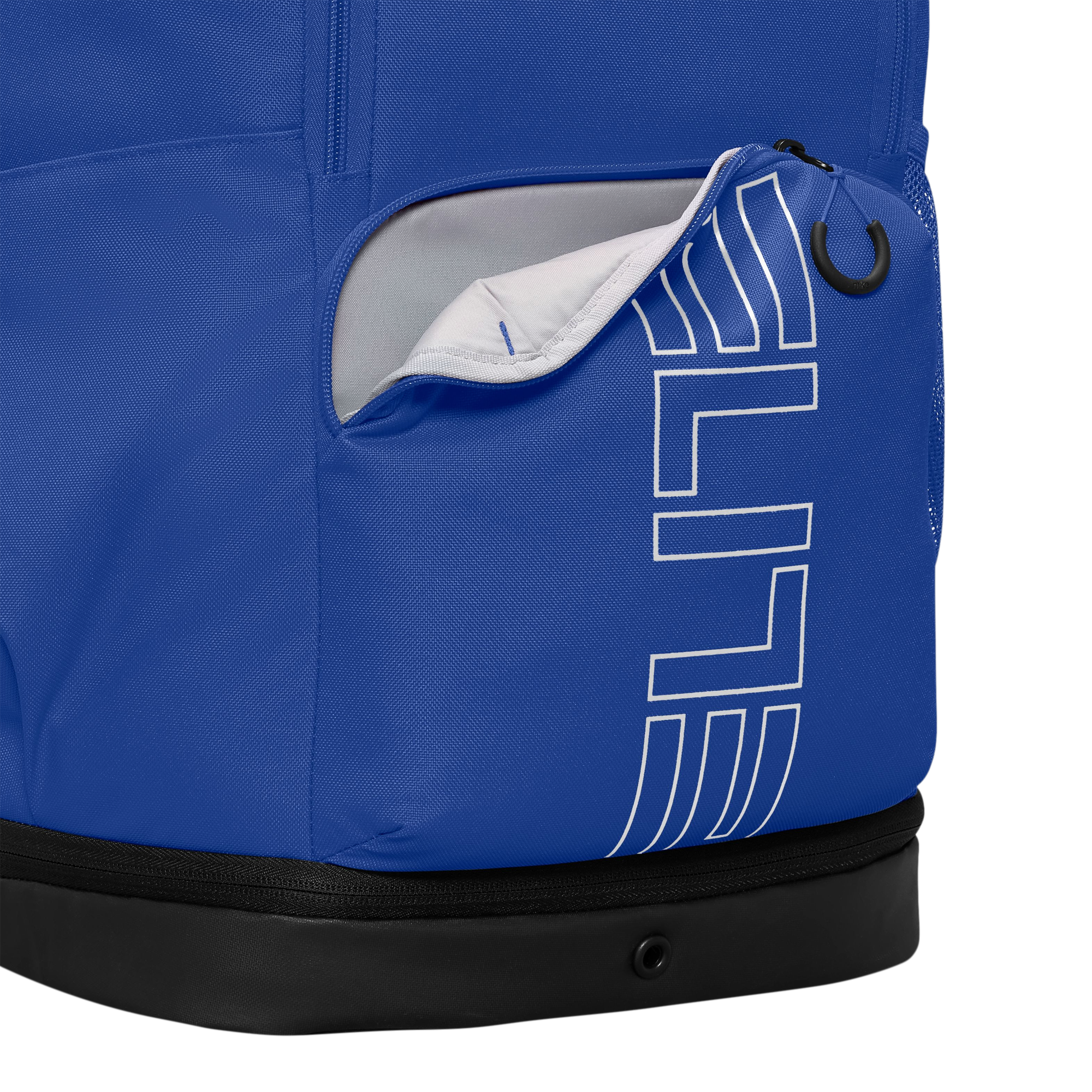 Nike Varsity Elite Backpack - Black/White/Game Royal - Image 6