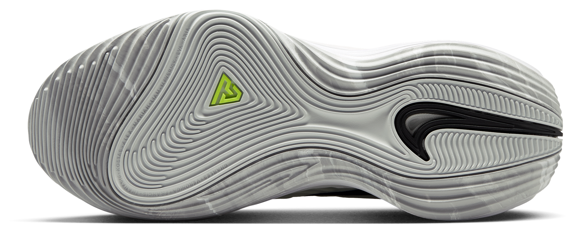 Nike Giannis Immortality 5 - White/Off White/Metallic Silver - Image 5