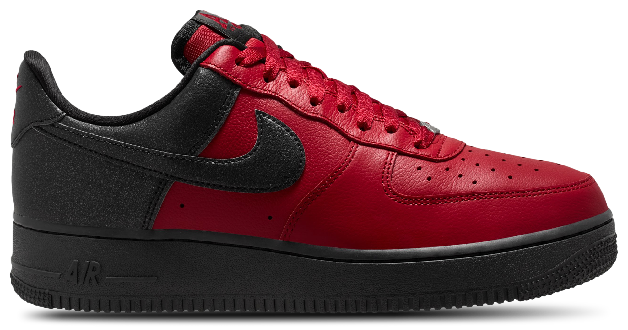 Nike Air Force 1 '07 LV8 - Men's - Gym Red/Black/Summit White - Image 1
