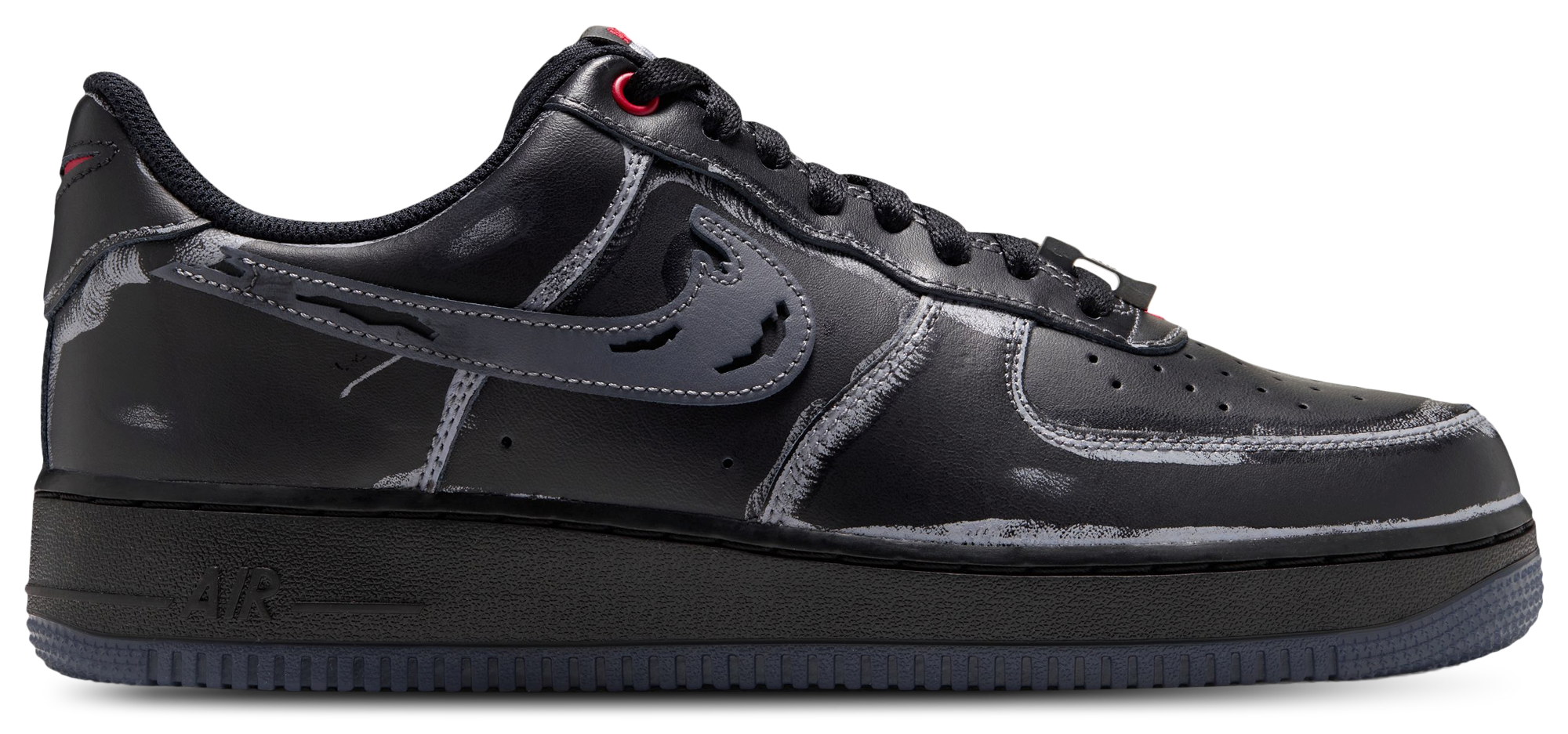 Nike Air Force 1 Low LE - Black/Gym Red/Summit White - Image 1