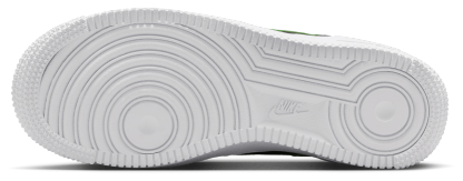 Nike Air Force 1 Low 童款 - Black/Lime Blast/Smoke Grey - Image 5