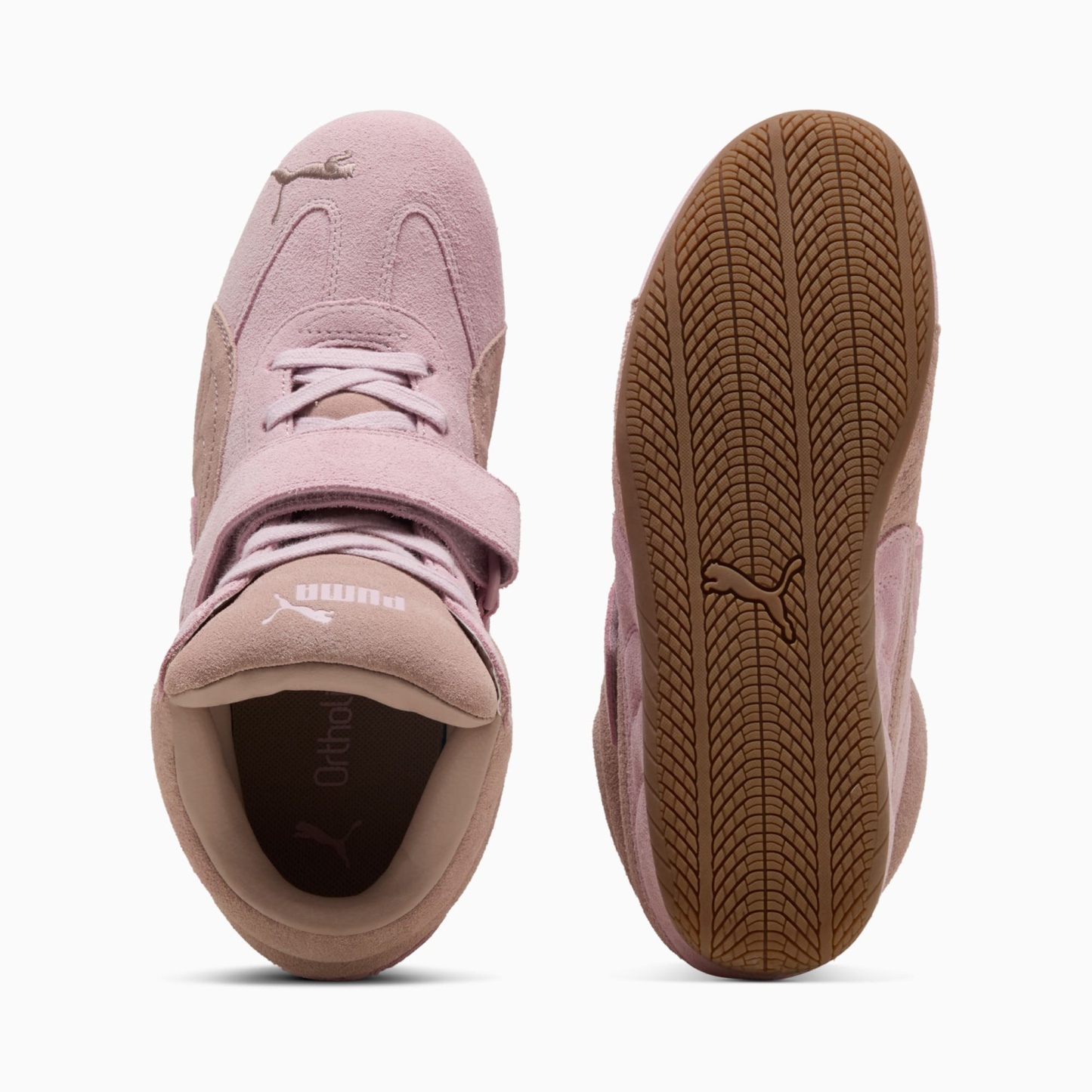 Speedcat Wedge Women's Sneakers - Rose Mauve-Rose Latte - 6