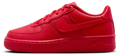 Nike Air Force 1 童款 - Red/Black - Image 2