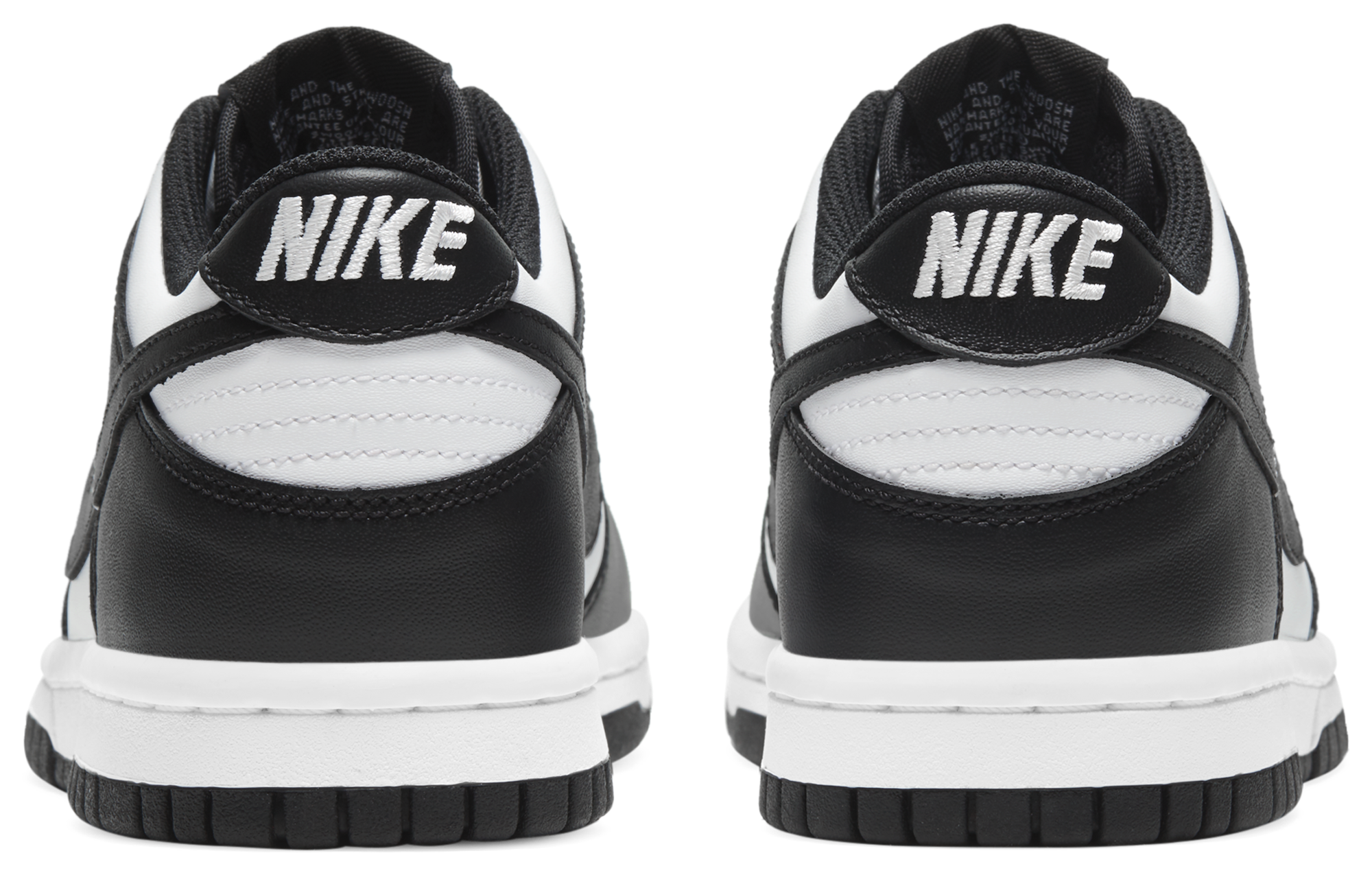 Nike Dunk Low - Kids - White/Black - Image 3