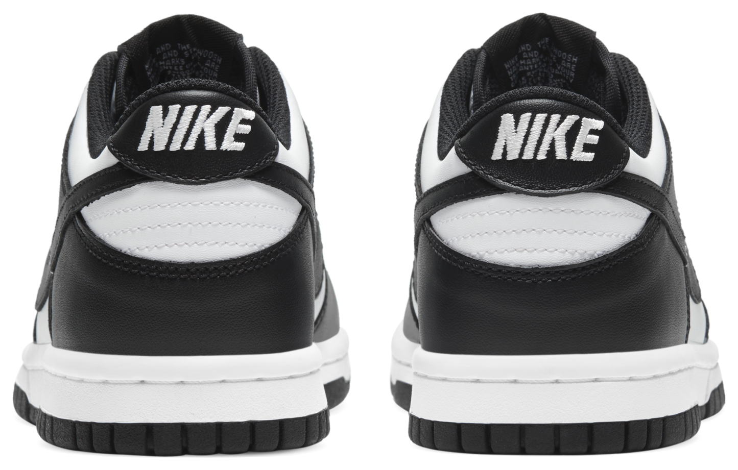 Nike Dunk Low - Kids - White/Black - Image 3