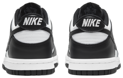 Nike Dunk Low - Kids - White/Black - Image 3