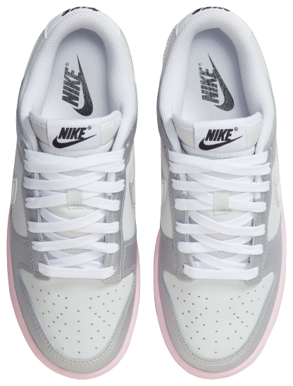 Nike Dunk Low LX - Photon Dust/Metallic Silver/Pink Foam - Image 4
