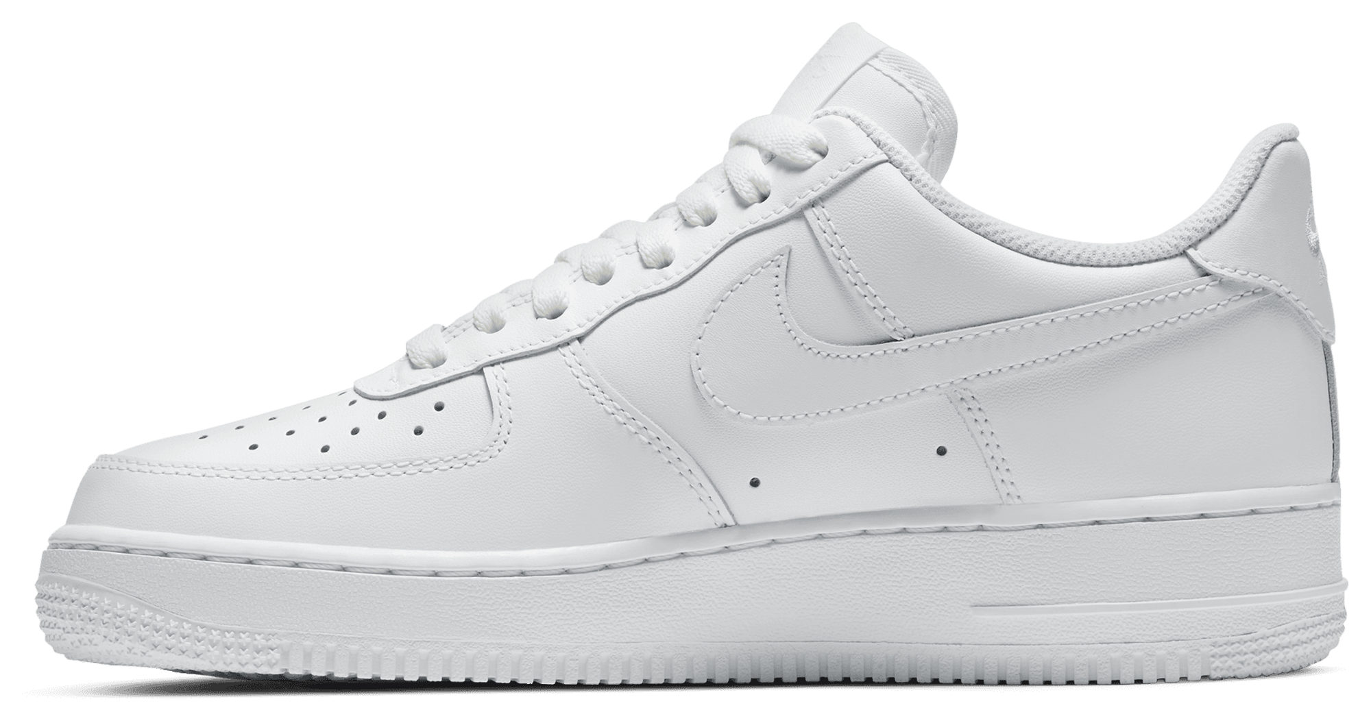 Nike Air Force 1 '07 LE Low - White/White - Image 2