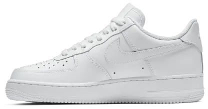 Nike Air Force 1 '07 LE Low - White/White - Image 2