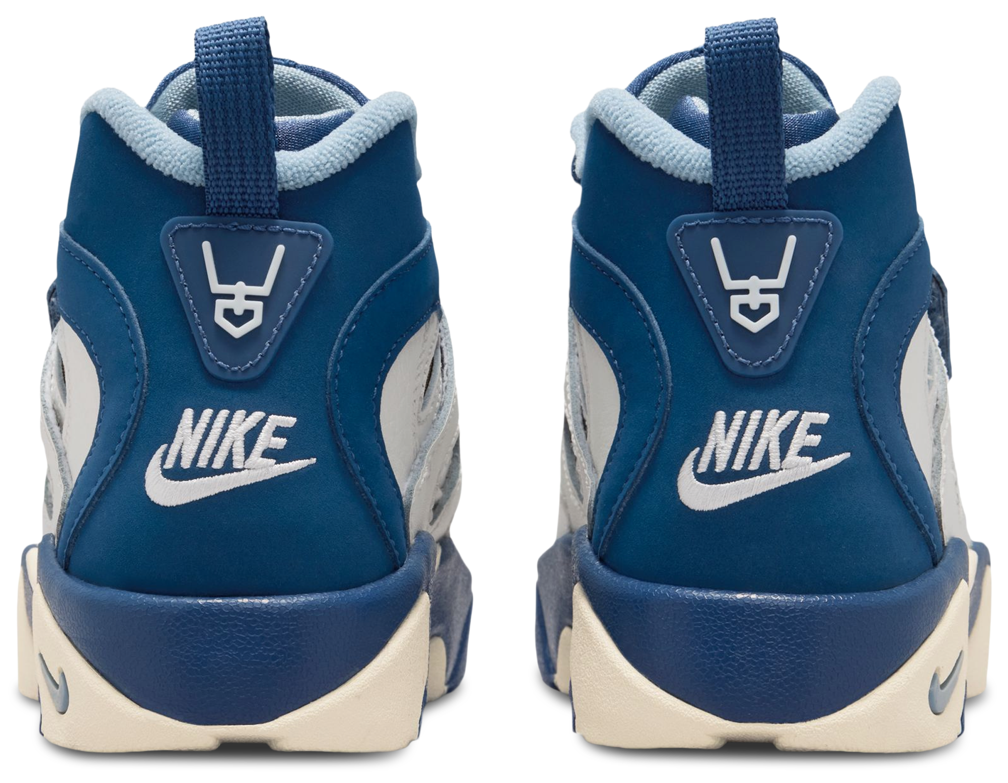 Nike Air Diamond Turf II 童款 - Sail/Mystic Navy/Blue Grey - Image 3