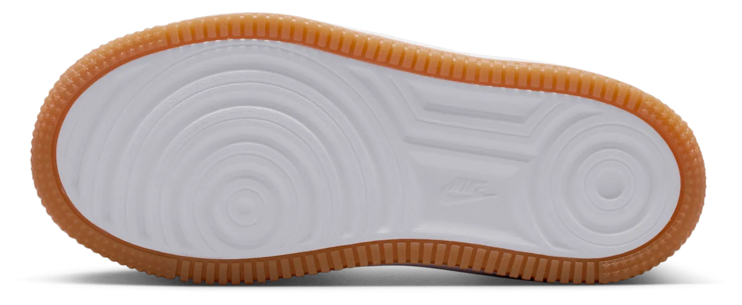 Nike Air Force 1 Low Lace 童款 - White/Photon Dust/Fir - Image 5