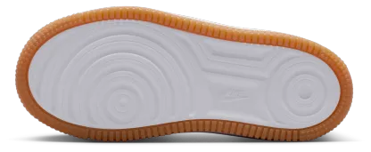 Nike Air Force 1 Low Lace 童款 - White/Photon Dust/Fir - Image 5