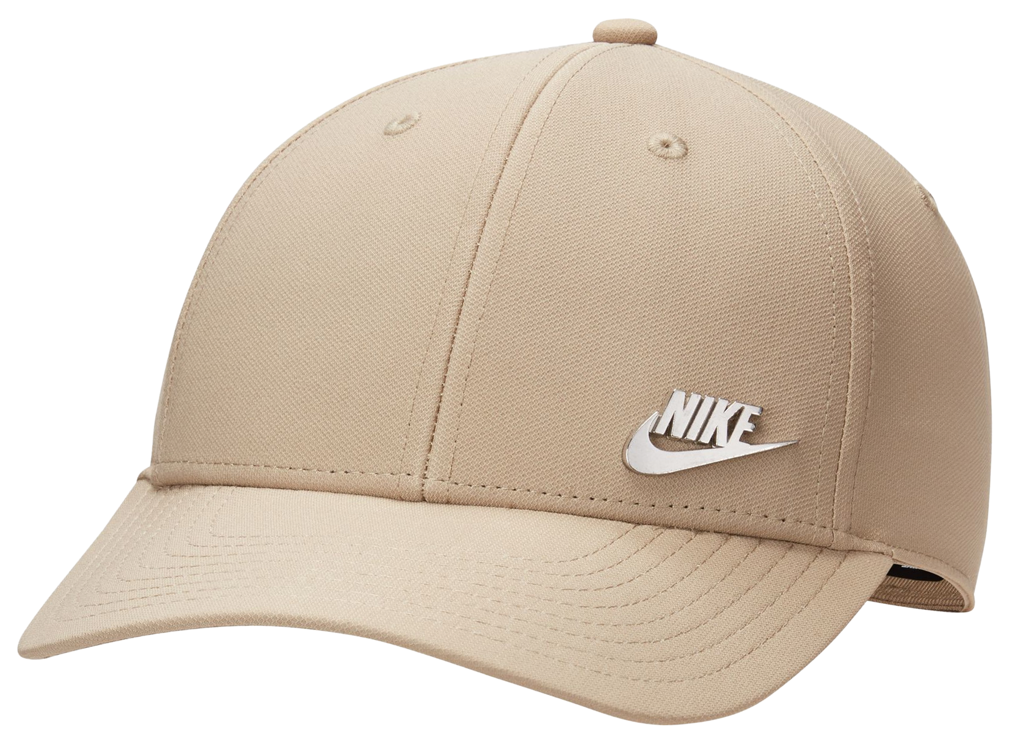 Nike Dri-FIT Club Colorblock Multi Future Cap - Khaki/Silver - Image 1