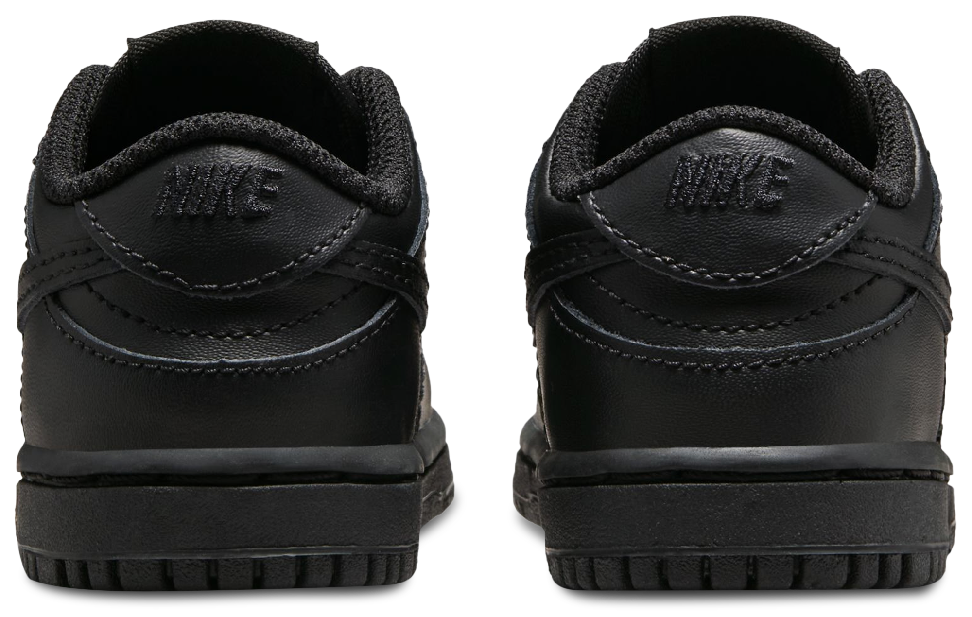 Nike Dunk Low 童款 - Black/Black - Image 3
