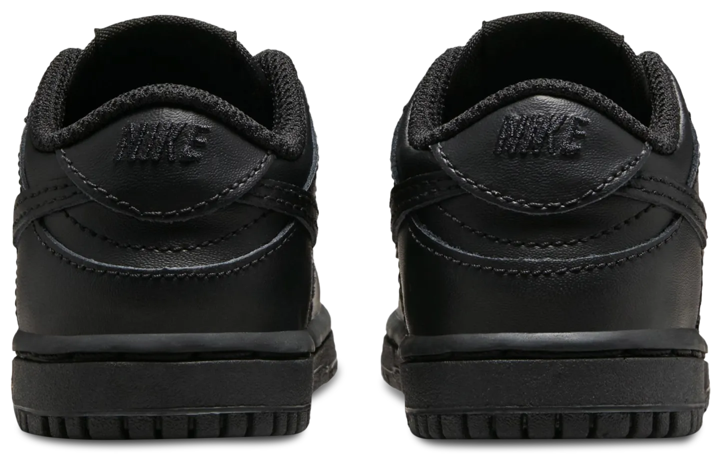 Nike Dunk Low 童款 - Black/Black - Image 3