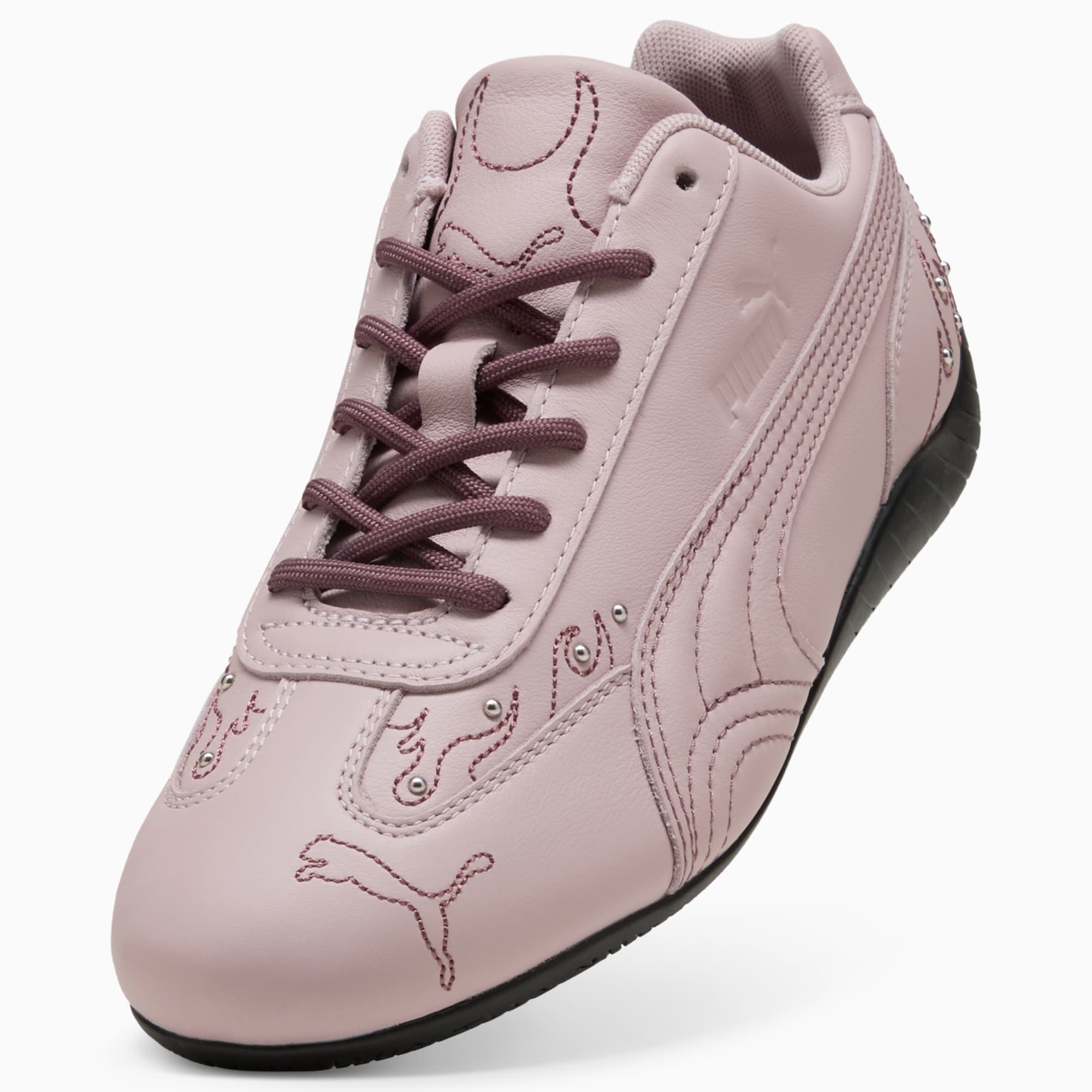 Speedcat Embellished Sneakers - Misty Pink-PUMA Black - 8