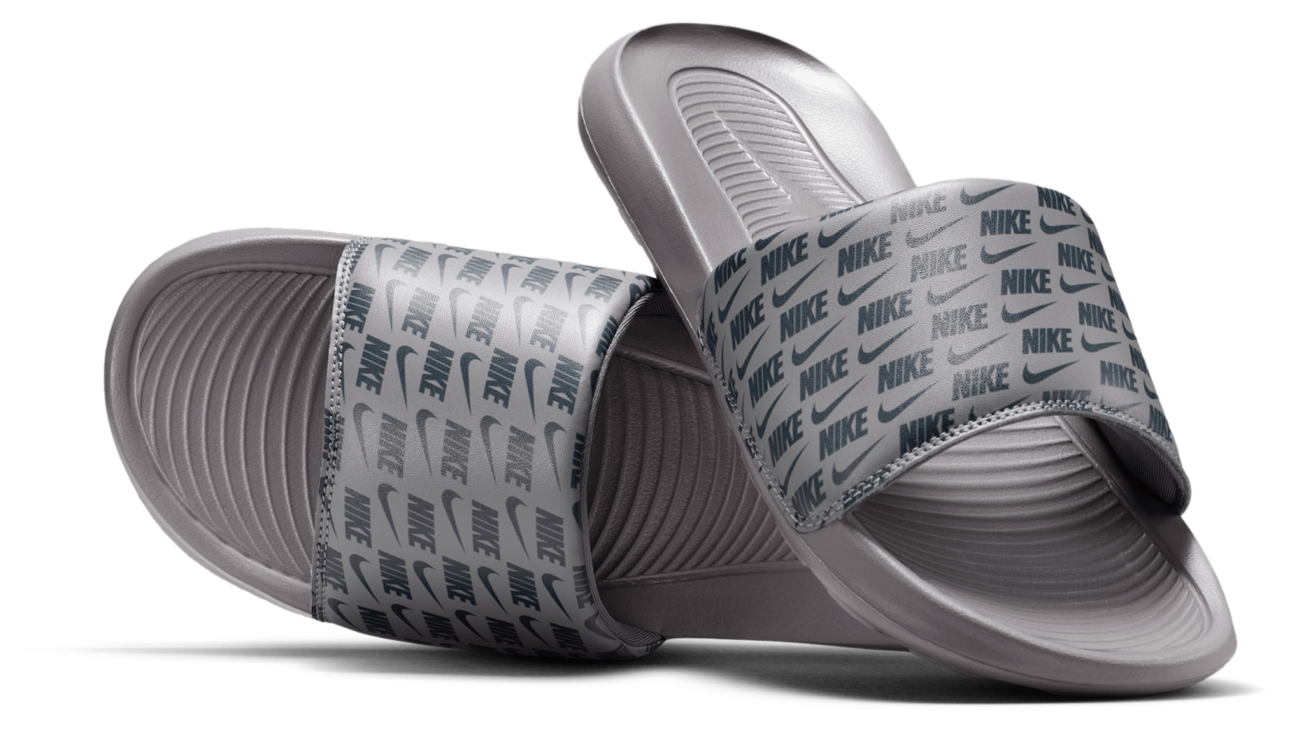 Nike Victori One Slides - Pencil Point/Anthracite - Image 6