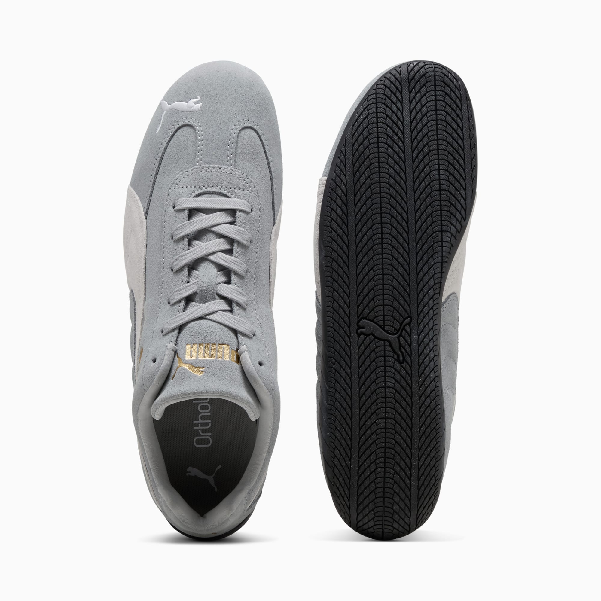 Speedcat OG Sneakers - Cool Mid Gray-PUMA White - 6