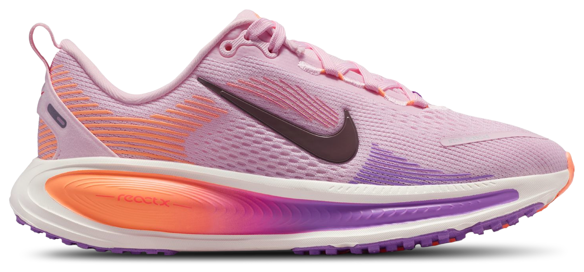 Nike Vomero 18 童款 - Sail/Bright Violet/Orange Pulse - Image 1