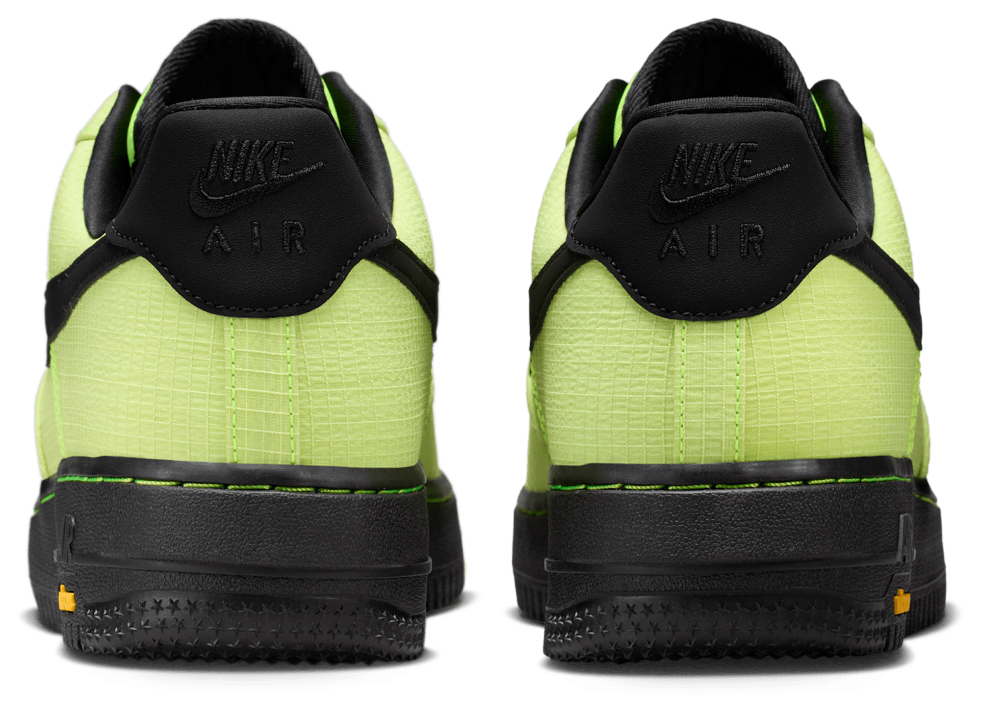 Nike Air Force 1 '07 LX Vibram - Volt/Black/Black - Image 3