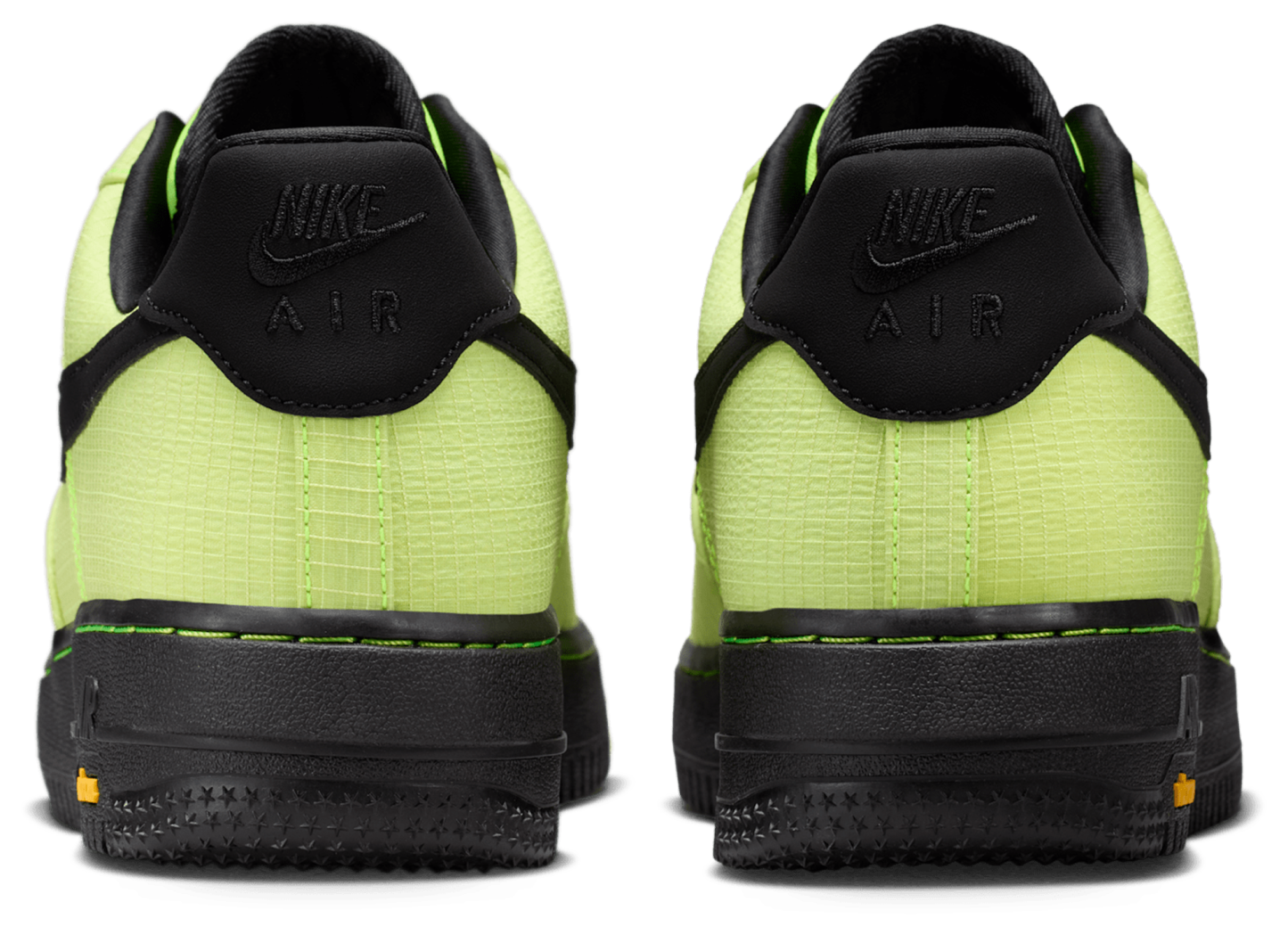 Nike Air Force 1 '07 LX Vibram - Volt/Black/Black - Image 3