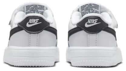 Nike Air Force 1 童款 - White/Black - Image 3