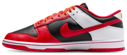Nike Dunk Low Retro RIV - University Red/White/Black - Image 2
