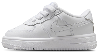 Nike Air Force 1 童款 - White/White - Image 2