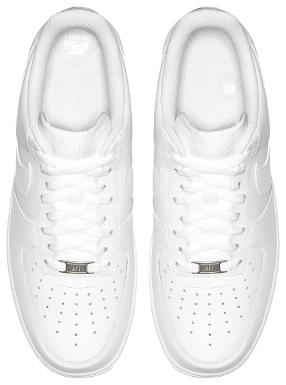 Nike Air Force 1 '07 - White/White - Image 5