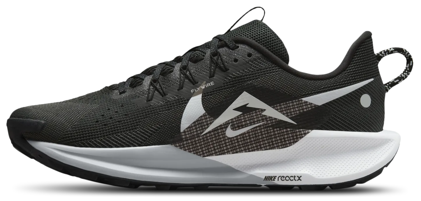 Nike Reactx Pegasus Trail 5 - Black/White/Anthracite - Image 2