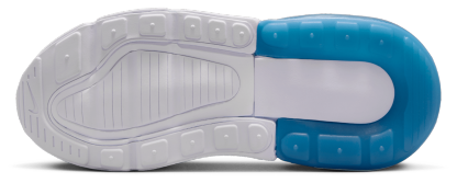 Nike Air Max 270 童款 - Off White/Court Blue/Dutch Blue - Image 5