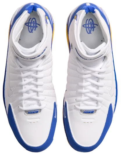 Nike Air Zoom Huarache 2K4 - White/Hyper Cobalt/Varsity Maize - Image 4