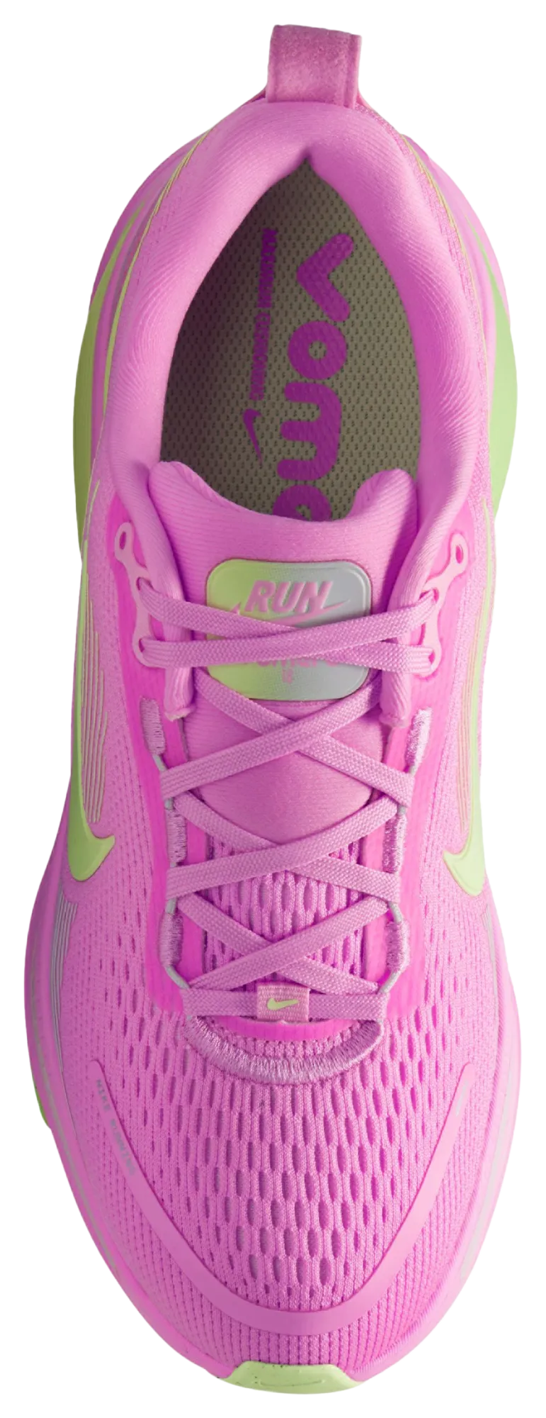 Nike Vomero 18 童款 - Barely Volt/Pink Spell - Image 3