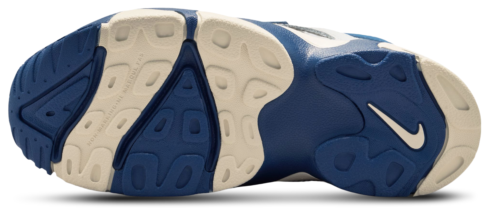 Nike Air Diamond Turf II 童款 - Sail/Mystic Navy/Blue Grey - Image 5